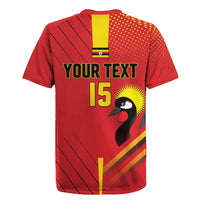 Custom Uganda Basketball Rugby Jersey Go Silverbacks - Wonder Print Shop