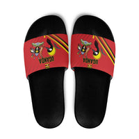 Uganda Basketball Slide Sandals Go Silverbacks - Wonder Print Shop