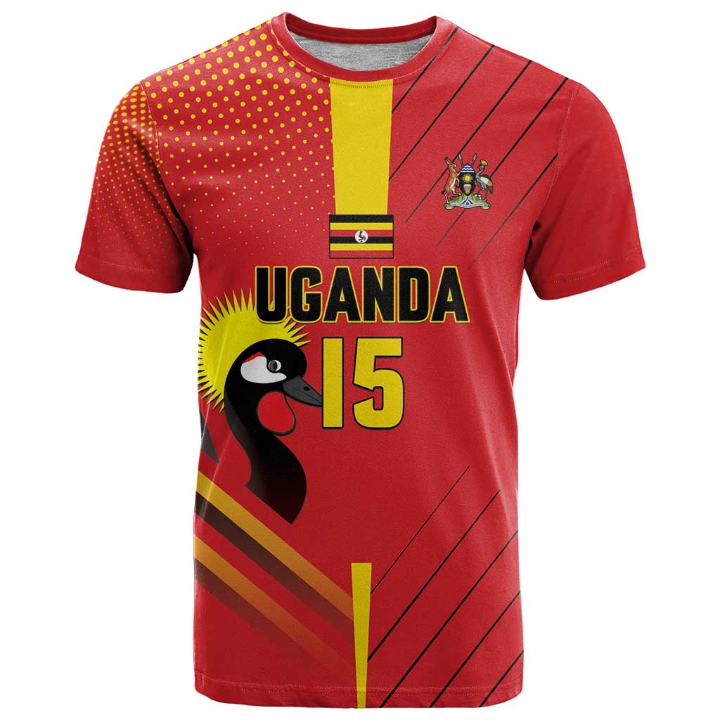 Custom Uganda Basketball T Shirt Go Silverbacks - Wonder Print Shop