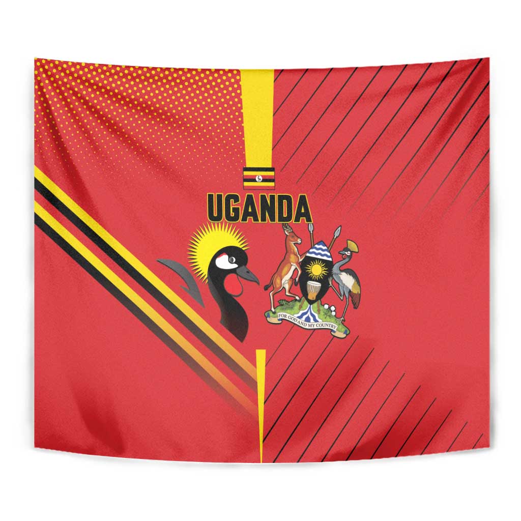 Uganda Basketball Tapestry Go Silverbacks - Wonder Print Shop