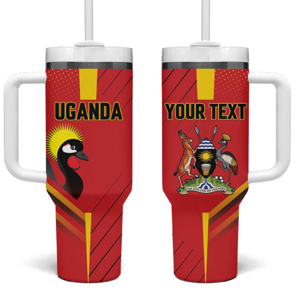 Custom Uganda Basketball Tumbler With Handle Go Silverbacks - Wonder Print Shop