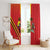 Uganda Basketball Window Curtain Go Silverbacks - Wonder Print Shop