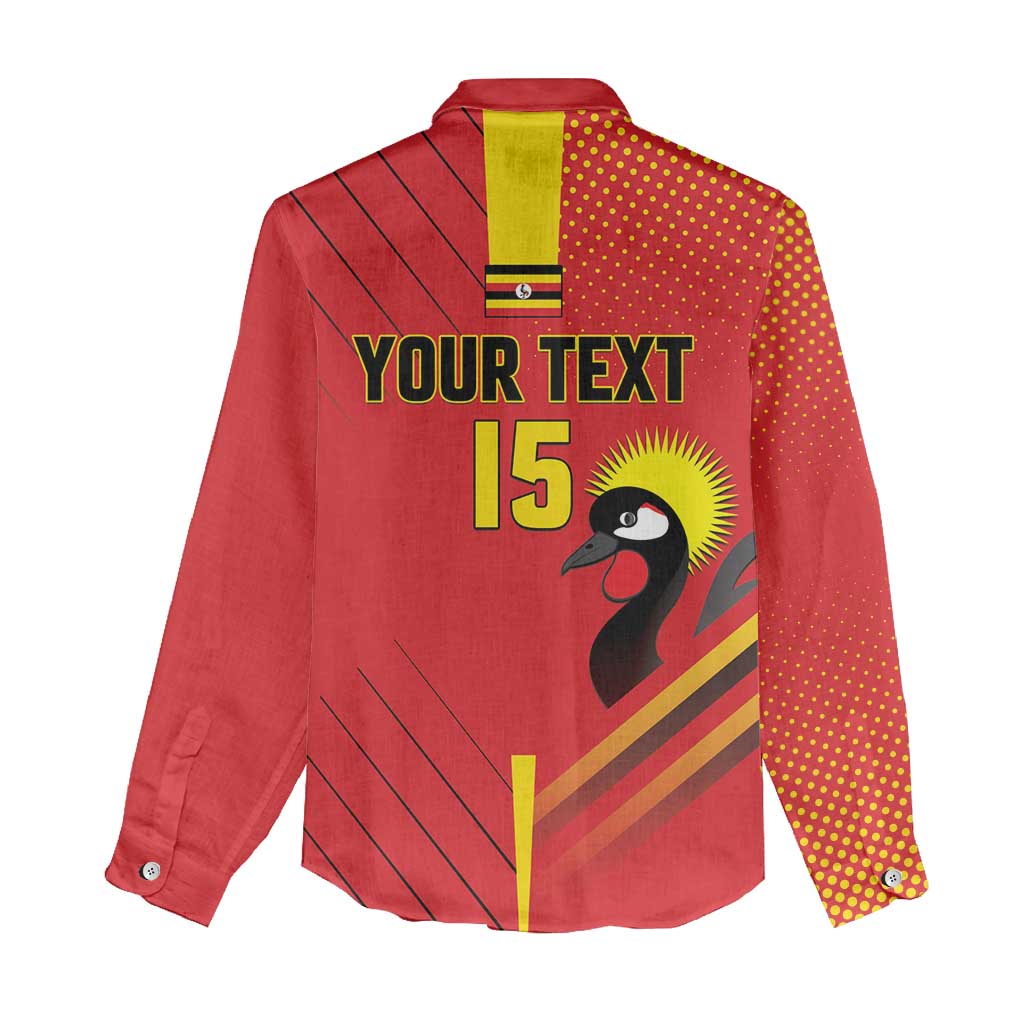 Custom Uganda Basketball Women Casual Shirt Go Silverbacks - Wonder Print Shop