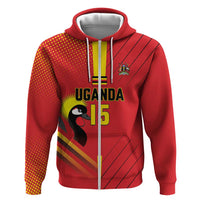 Custom Uganda Basketball Zip Hoodie Go Silverbacks - Wonder Print Shop