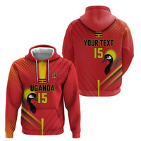 Custom Uganda Basketball Zip Hoodie Go Silverbacks - Wonder Print Shop