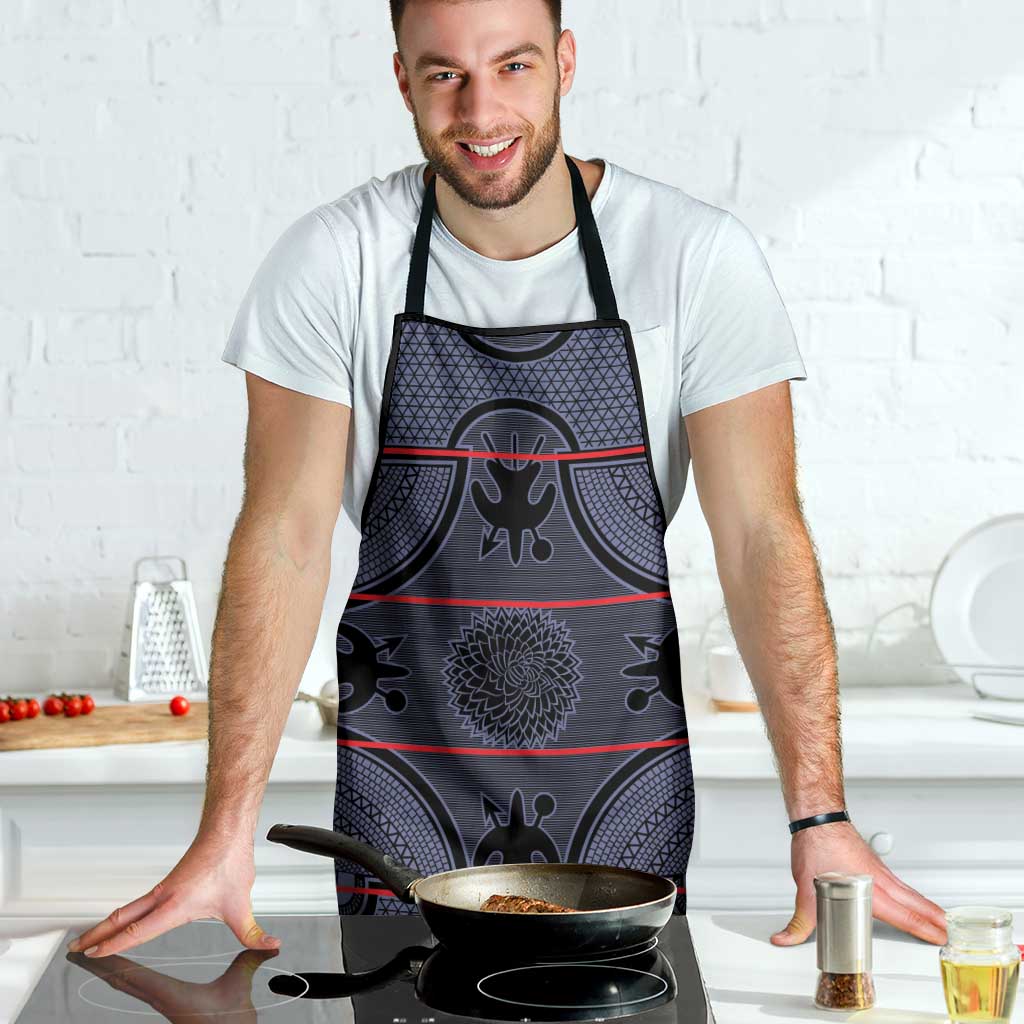 Lesotho Seanamarena Apron Basotho Traditional Blanket Style - Serenity - Wonder Print Shop