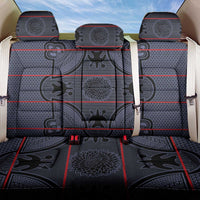 Lesotho Seanamarena Back Car Seat Cover Basotho Traditional Blanket Style - Serenity - Wonder Print Shop