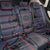 Lesotho Seanamarena Back Car Seat Cover Basotho Traditional Blanket Style - Serenity - Wonder Print Shop