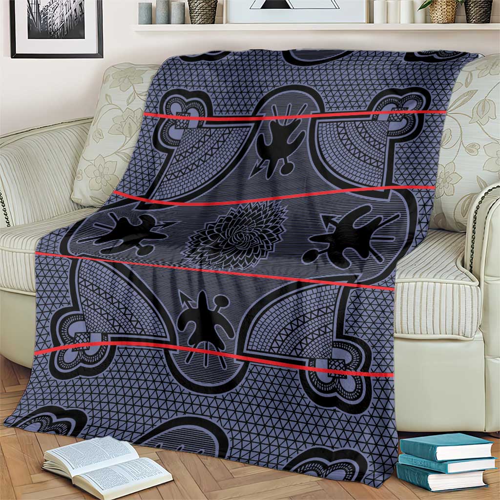 Lesotho Seanamarena Blanket Basotho Traditional Blanket Style - Serenity - Wonder Print Shop