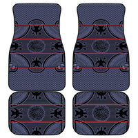 Lesotho Seanamarena Car Mats Basotho Traditional Blanket Style - Serenity - Wonder Print Shop