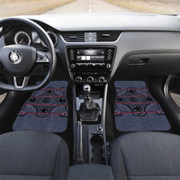 Lesotho Seanamarena Car Mats Basotho Traditional Blanket Style - Serenity - Wonder Print Shop
