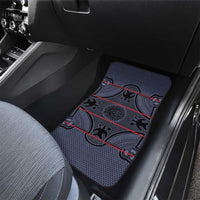 Lesotho Seanamarena Car Mats Basotho Traditional Blanket Style - Serenity - Wonder Print Shop