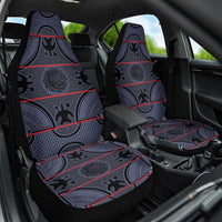Lesotho Seanamarena Car Seat Cover Basotho Traditional Blanket Style - Serenity - Wonder Print Shop