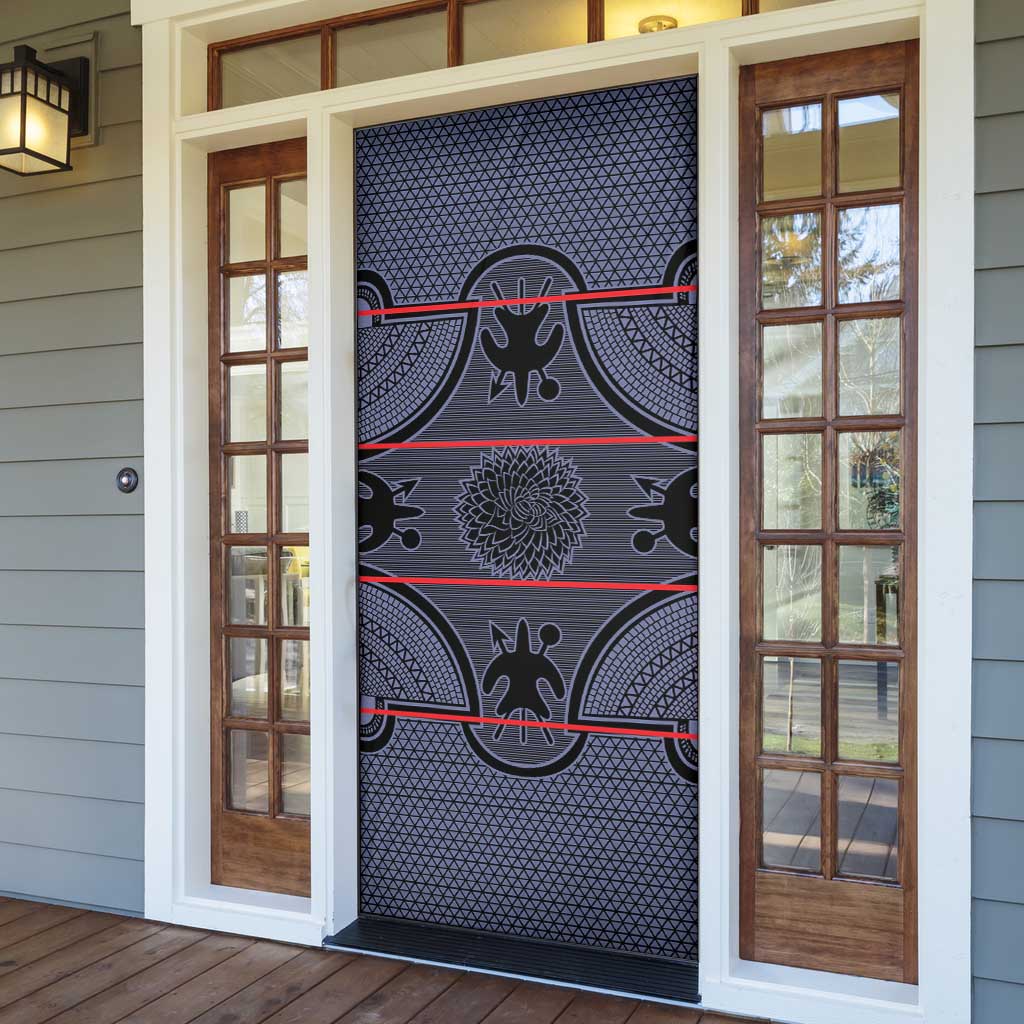 Lesotho Seanamarena Door Cover Basotho Traditional Blanket Style - Serenity - Wonder Print Shop