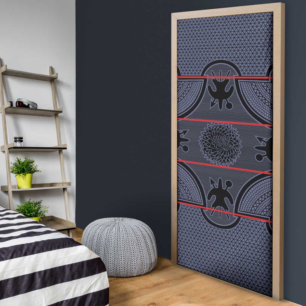 Lesotho Seanamarena Door Cover Basotho Traditional Blanket Style - Serenity - Wonder Print Shop