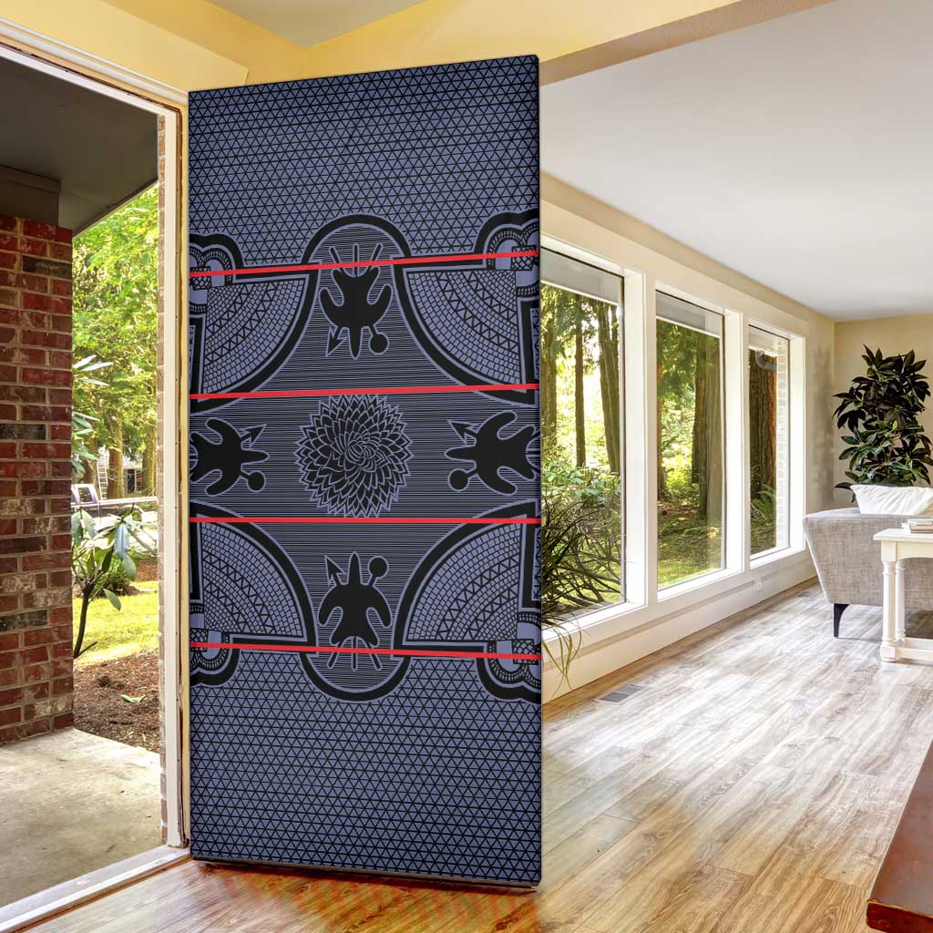 Lesotho Seanamarena Door Cover Basotho Traditional Blanket Style - Serenity - Wonder Print Shop