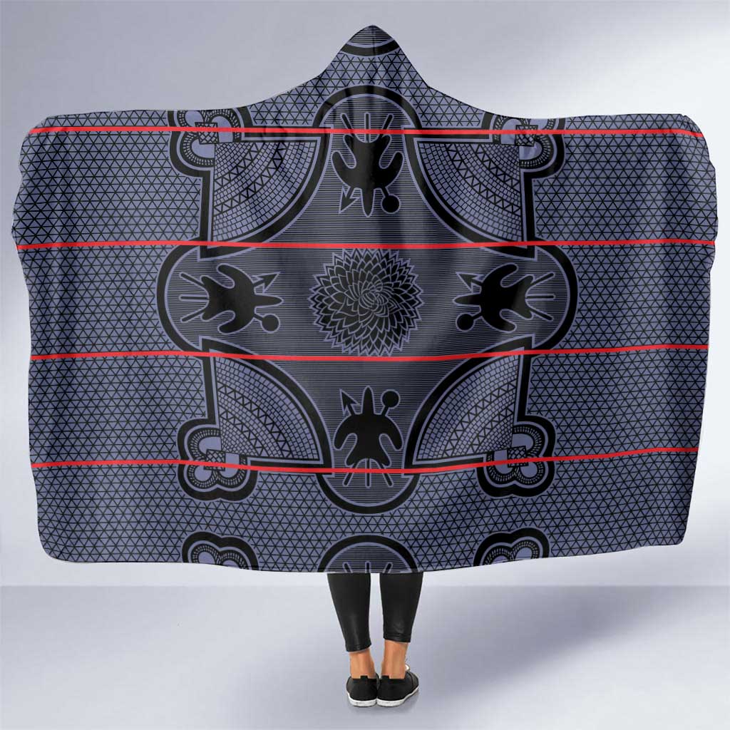 Lesotho Seanamarena Hooded Blanket Basotho Traditional Blanket Style - Serenity - Wonder Print Shop