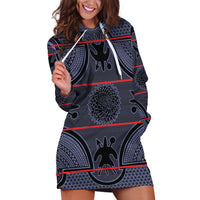 Lesotho Seanamarena Hoodie Dress Basotho Traditional Blanket Style - Serenity - Wonder Print Shop
