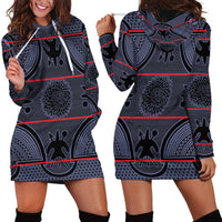 Lesotho Seanamarena Hoodie Dress Basotho Traditional Blanket Style - Serenity - Wonder Print Shop