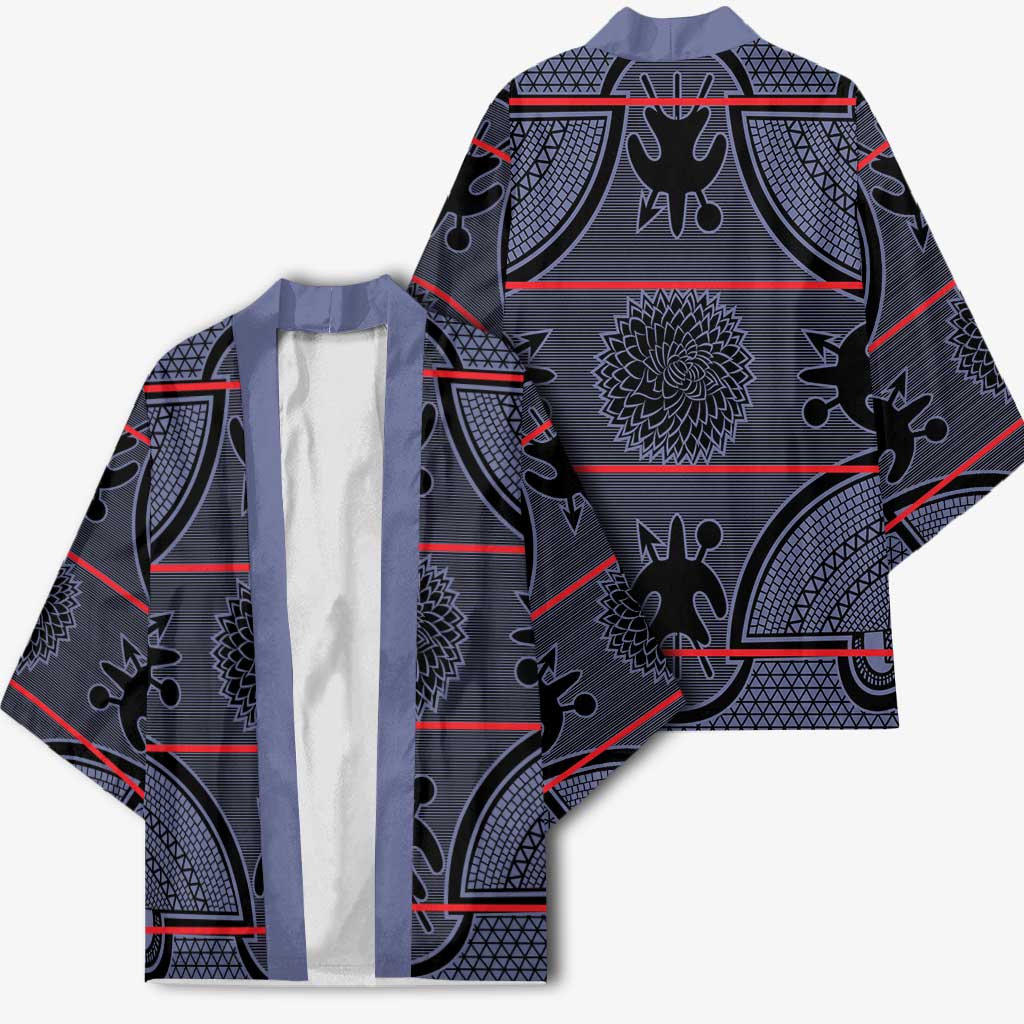 Lesotho Seanamarena Kimono Basotho Traditional Blanket Style - Serenity - Wonder Print Shop