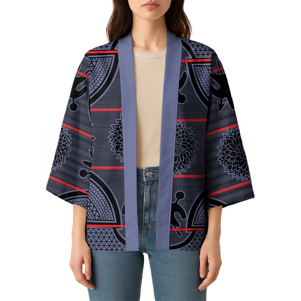 Lesotho Seanamarena Kimono Basotho Traditional Blanket Style - Serenity - Wonder Print Shop
