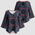 Lesotho Seanamarena Kimono Sleeve Blouse Basotho Traditional Blanket Style - Serenity - Wonder Print Shop