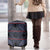 Lesotho Seanamarena Luggage Cover Basotho Traditional Blanket Style - Serenity - Wonder Print Shop