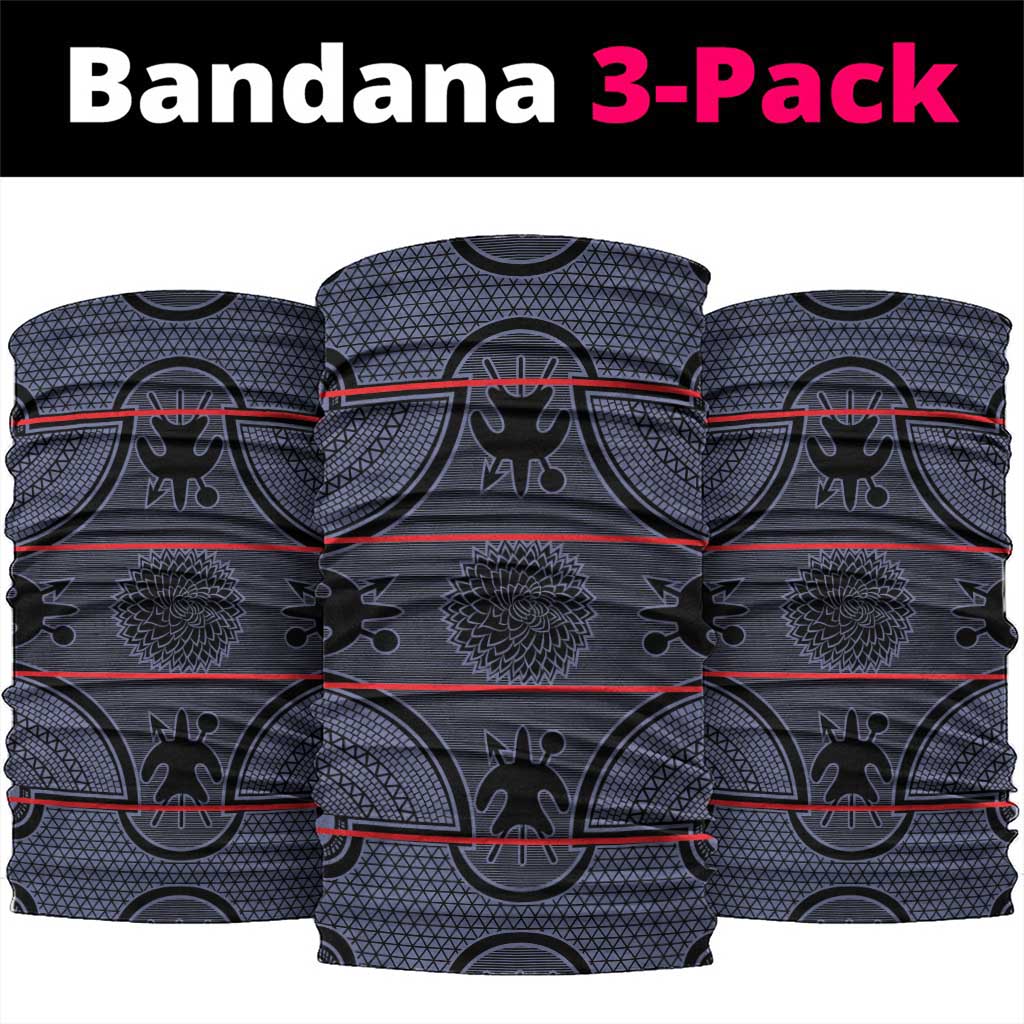 Lesotho Seanamarena Neck Gaiter Basotho Traditional Blanket Style - Serenity - Wonder Print Shop