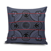 Lesotho Seanamarena Pillow Cover Basotho Traditional Blanket Style - Serenity - Wonder Print Shop