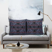 Lesotho Seanamarena Pillow Cover Basotho Traditional Blanket Style - Serenity - Wonder Print Shop