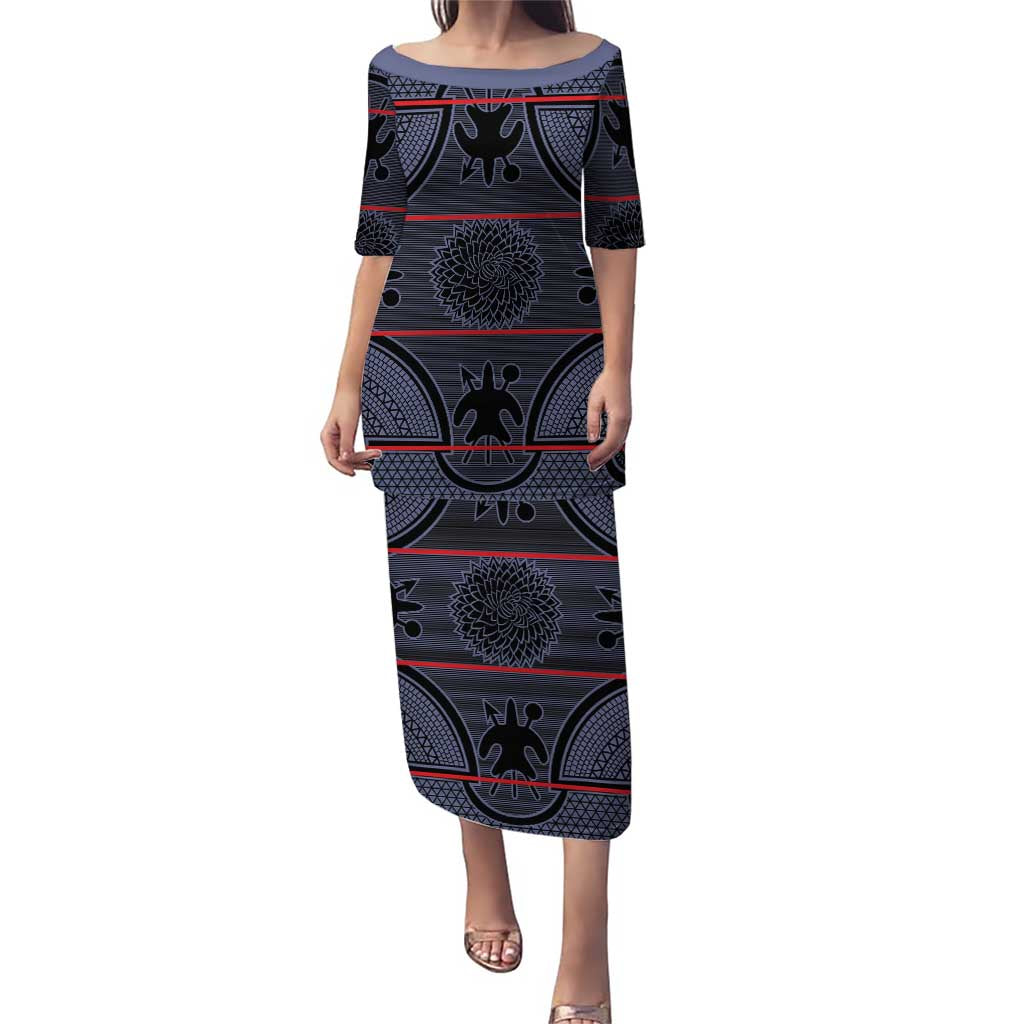 Lesotho Seanamarena Puletasi Basotho Traditional Blanket Style - Serenity - Wonder Print Shop