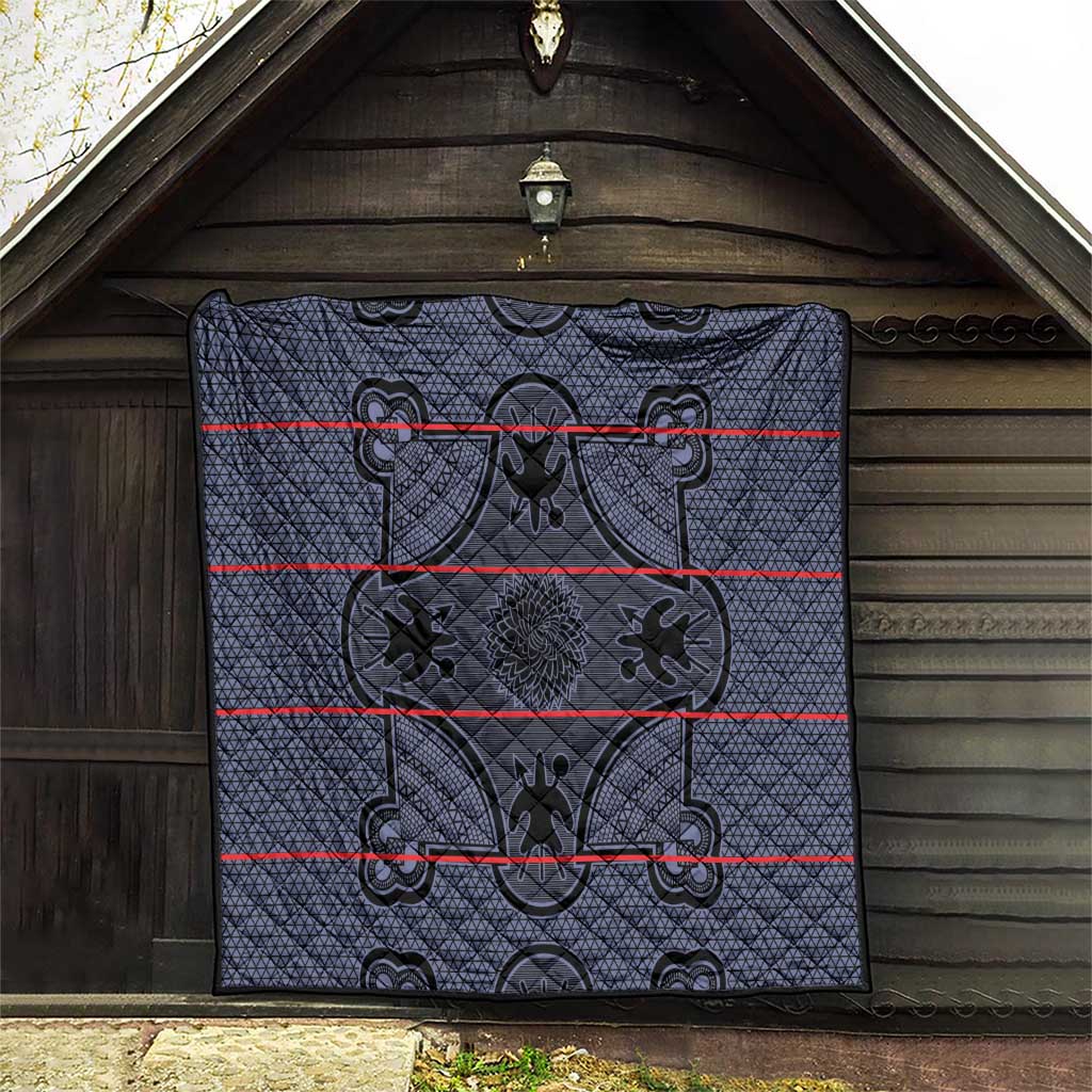 Lesotho Seanamarena Quilt Basotho Traditional Blanket Style - Serenity - Wonder Print Shop