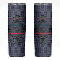 Lesotho Seanamarena Skinny Tumbler Basotho Traditional Blanket Style - Serenity - Wonder Print Shop