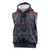 Lesotho Seanamarena Sleeveless Hoodie Basotho Traditional Blanket Style - Serenity - Wonder Print Shop