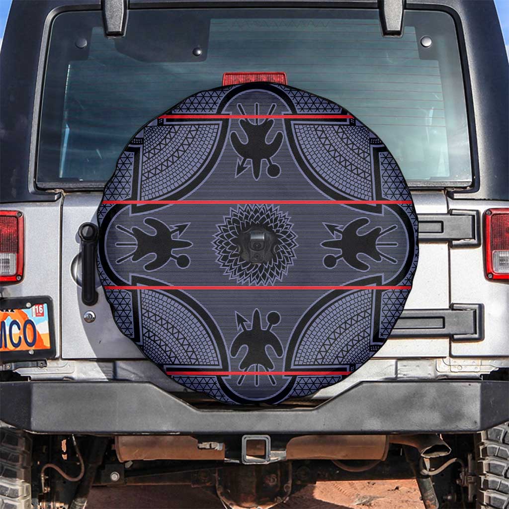 Lesotho Seanamarena Spare Tire Cover Basotho Traditional Blanket Style - Serenity - Wonder Print Shop