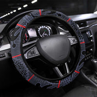 Lesotho Seanamarena Steering Wheel Cover Basotho Traditional Blanket Style - Serenity - Wonder Print Shop