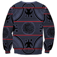 Lesotho Seanamarena Sweatshirt Basotho Traditional Blanket Style - Serenity - Wonder Print Shop
