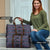 Lesotho Seanamarena Travel Bag Basotho Traditional Blanket Style - Serenity - Wonder Print Shop