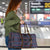 Lesotho Seanamarena Travel Bag Basotho Traditional Blanket Style - Serenity - Wonder Print Shop
