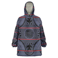 Lesotho Seanamarena Wearable Blanket Hoodie Basotho Traditional Blanket Style - Serenity - Wonder Print Shop