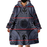 Lesotho Seanamarena Wearable Blanket Hoodie Basotho Traditional Blanket Style - Serenity - Wonder Print Shop