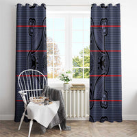 Lesotho Seanamarena Window Curtain Basotho Traditional Blanket Style - Serenity - Wonder Print Shop