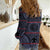 Lesotho Seanamarena Women Casual Shirt Basotho Traditional Blanket Style - Serenity - Wonder Print Shop