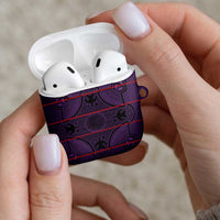 Lesotho Seanamarena AirPods Case Basotho Traditional Blanket Style - Violet - Wonder Print Shop