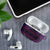 Lesotho Seanamarena AirPods Case Basotho Traditional Blanket Style - Violet - Wonder Print Shop