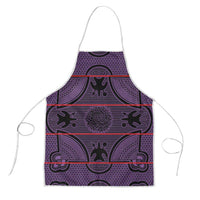 Lesotho Seanamarena Apron Basotho Traditional Blanket Style - Violet - Wonder Print Shop