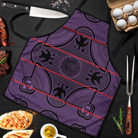 Lesotho Seanamarena Apron Basotho Traditional Blanket Style - Violet - Wonder Print Shop