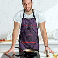 Lesotho Seanamarena Apron Basotho Traditional Blanket Style - Violet - Wonder Print Shop