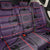 Lesotho Seanamarena Back Car Seat Cover Basotho Traditional Blanket Style - Violet - Wonder Print Shop
