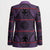 Lesotho Seanamarena Blazer Basotho Traditional Blanket Style - Violet - Wonder Print Shop